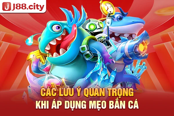 Các lưu ý quan trọng khi áp dụng mẹo bắn cá